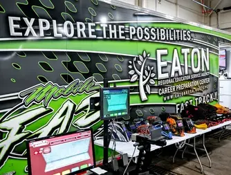 Exterior of mobile lab