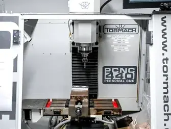 Equipment inside the mobile lab